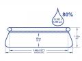 Bestway Fast Set Ø 4,57 m